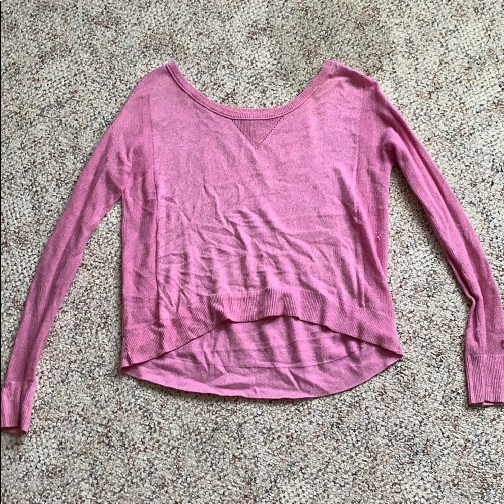 American eagle light sweater top